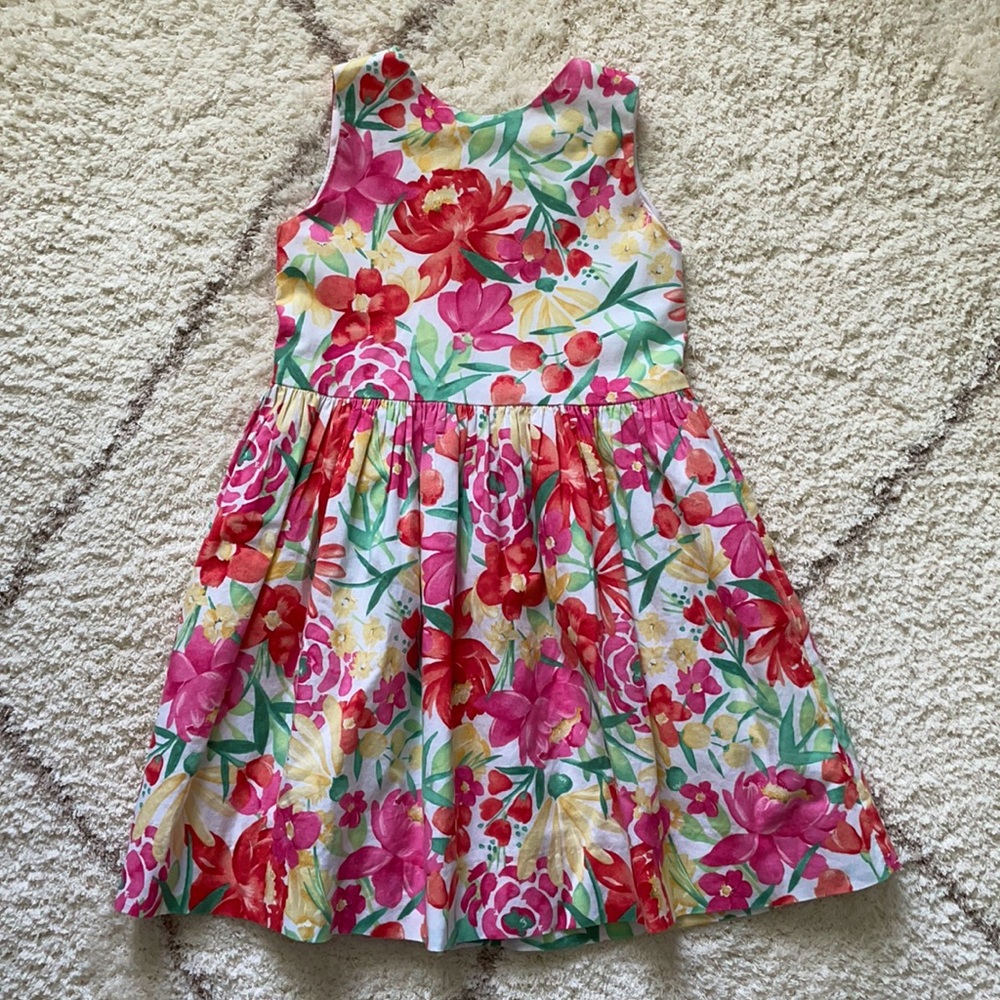 Susanne Lively - Floral Print Girls Dress